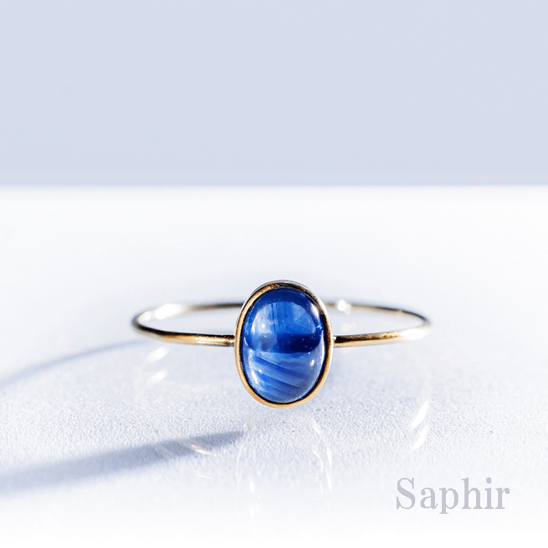 Saphir ring-Kuu-