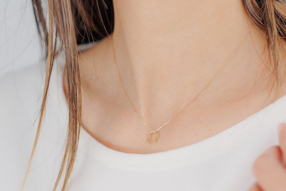 ゴールドネックレス