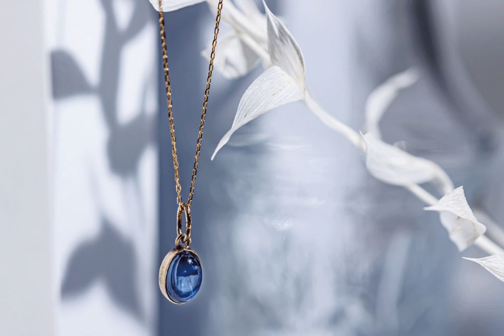 サファイアペンダント