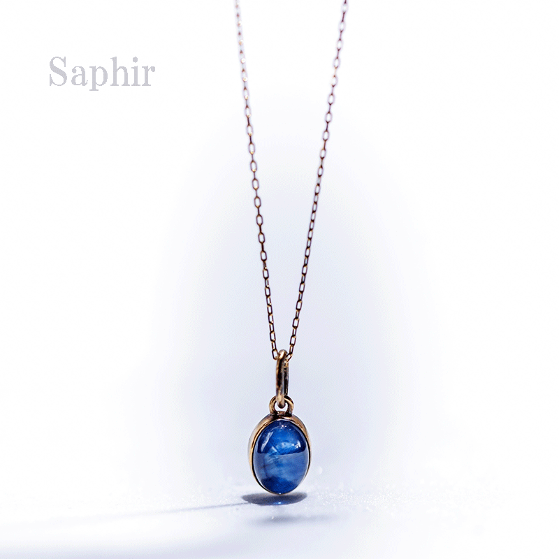 Saphir necklace- Sin-