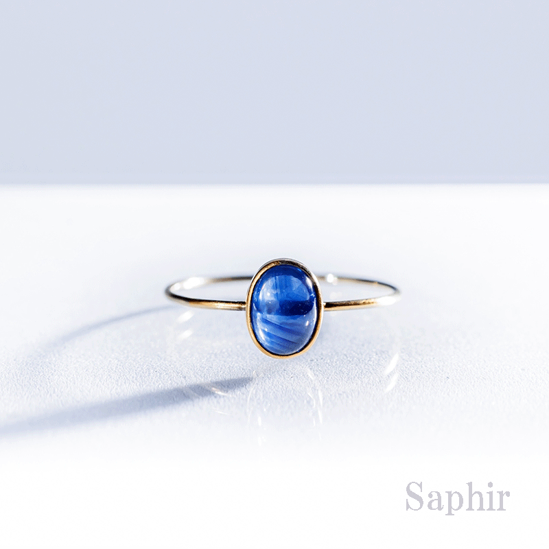 Saphir ring-Kuu-
